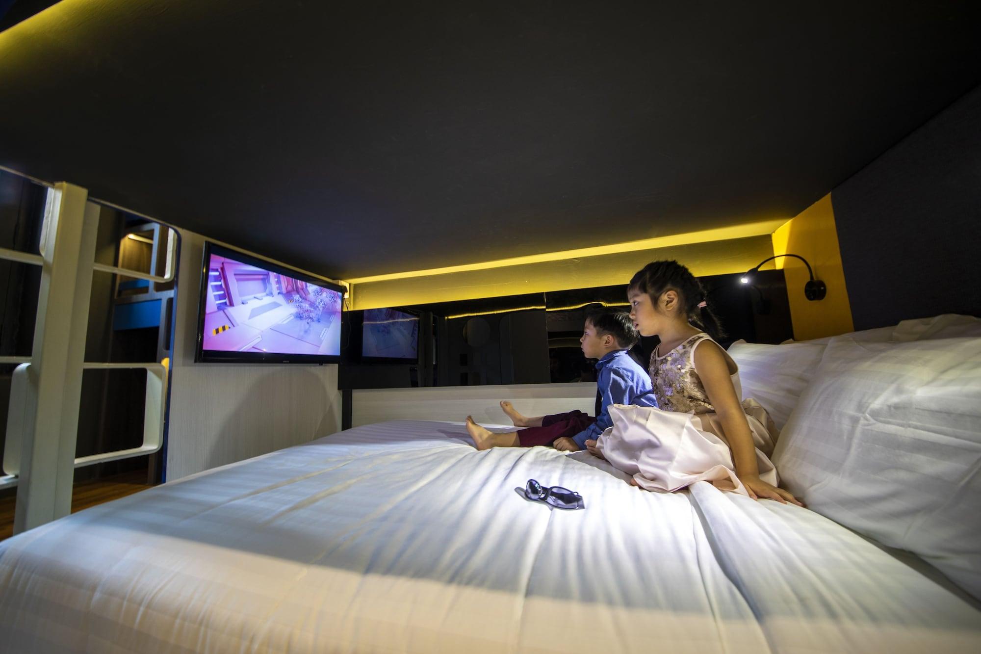 Cube Family Boutique Capsule Hotel At Chinatown Singapur Exterior foto
