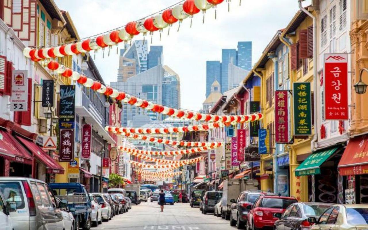 Cube Family Boutique Capsule Hotel At Chinatown Singapur Exterior foto