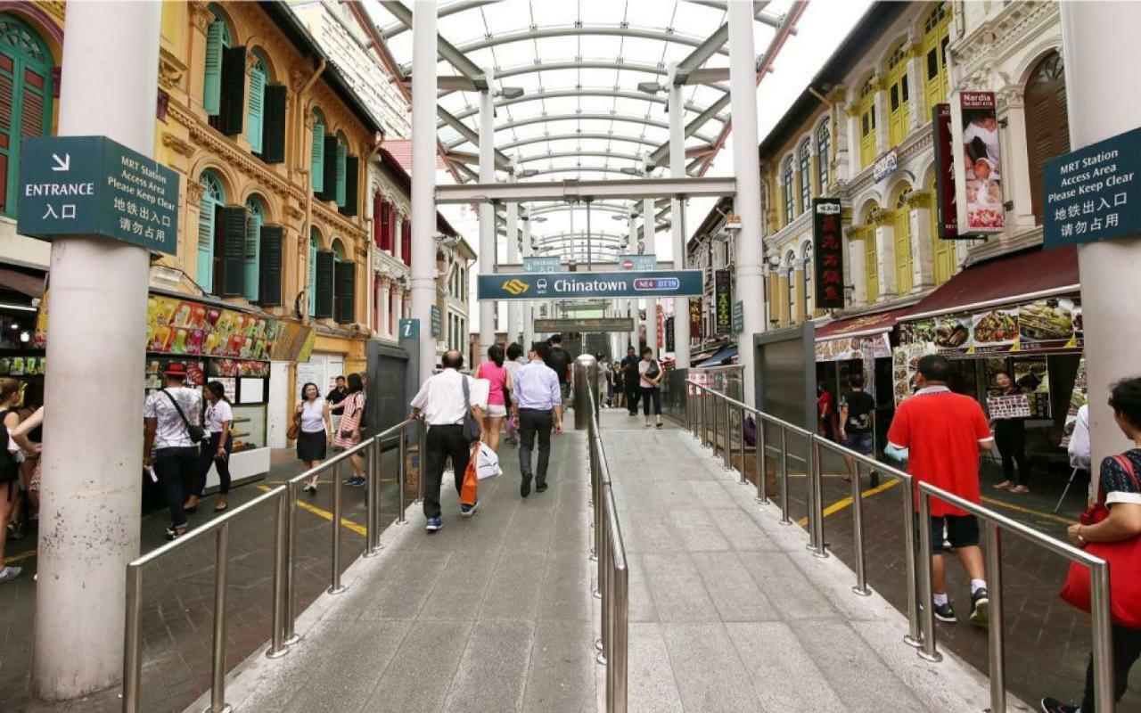 Cube Family Boutique Capsule Hotel At Chinatown Singapur Exterior foto